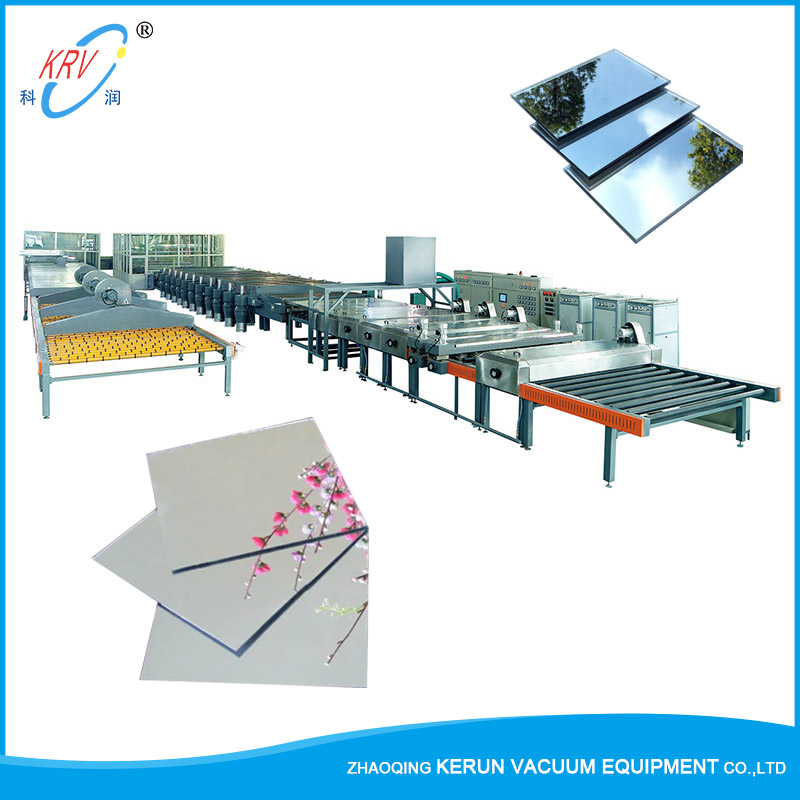 Aluminium Mirror Vacuum Coating Line Produksi